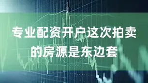 专业配资开户这次拍卖的房源是东边套