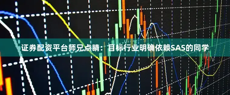 证券配资平台师兄点睛：目标行业明确依赖SAS的同学