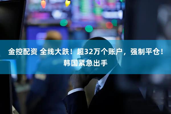 金控配资 全线大跌！超32万个账户，强制平仓！韩国紧急出手